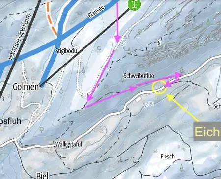 Eichhornli, Golmenegg 利德阿尔卑斯
